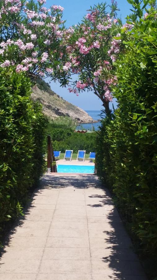 Elbamare Residence Con Piscina Nisporto ภายนอก รูปภาพ