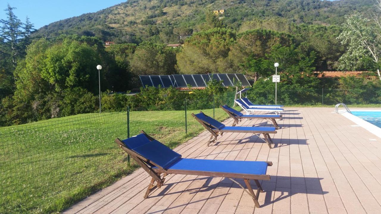 Elbamare Residence Con Piscina Nisporto ภายนอก รูปภาพ